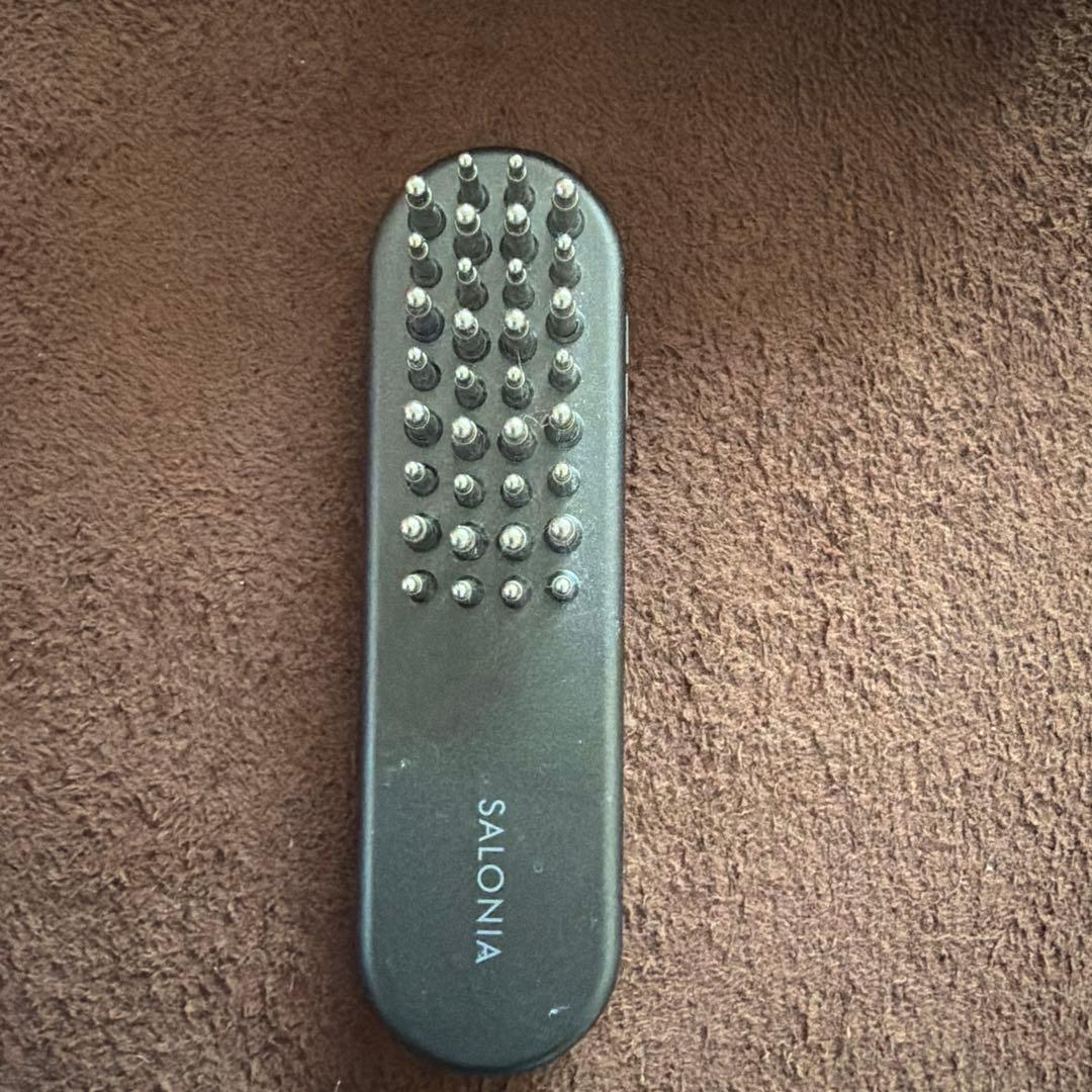 SALONIA EMS LIST BRUSH 3D CARE美顔器 ブラック