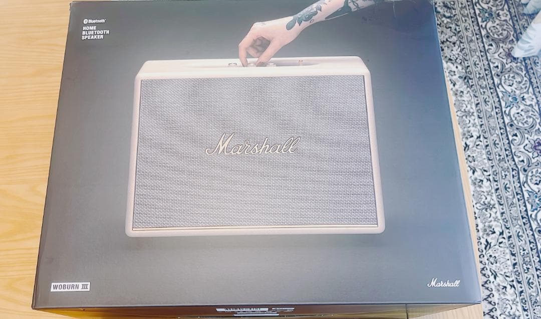 【新品同様】Marshall Woburn III クリーム【未使用】