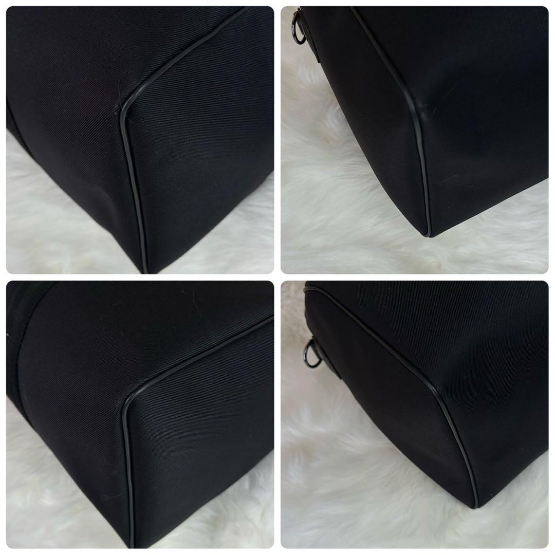 綺麗✨ハンティングワールド ボストンバッグ レザーロゴ 希少