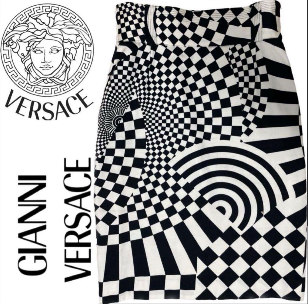 ヴェルサーチ スカート 38 Gianni Versace Vintage