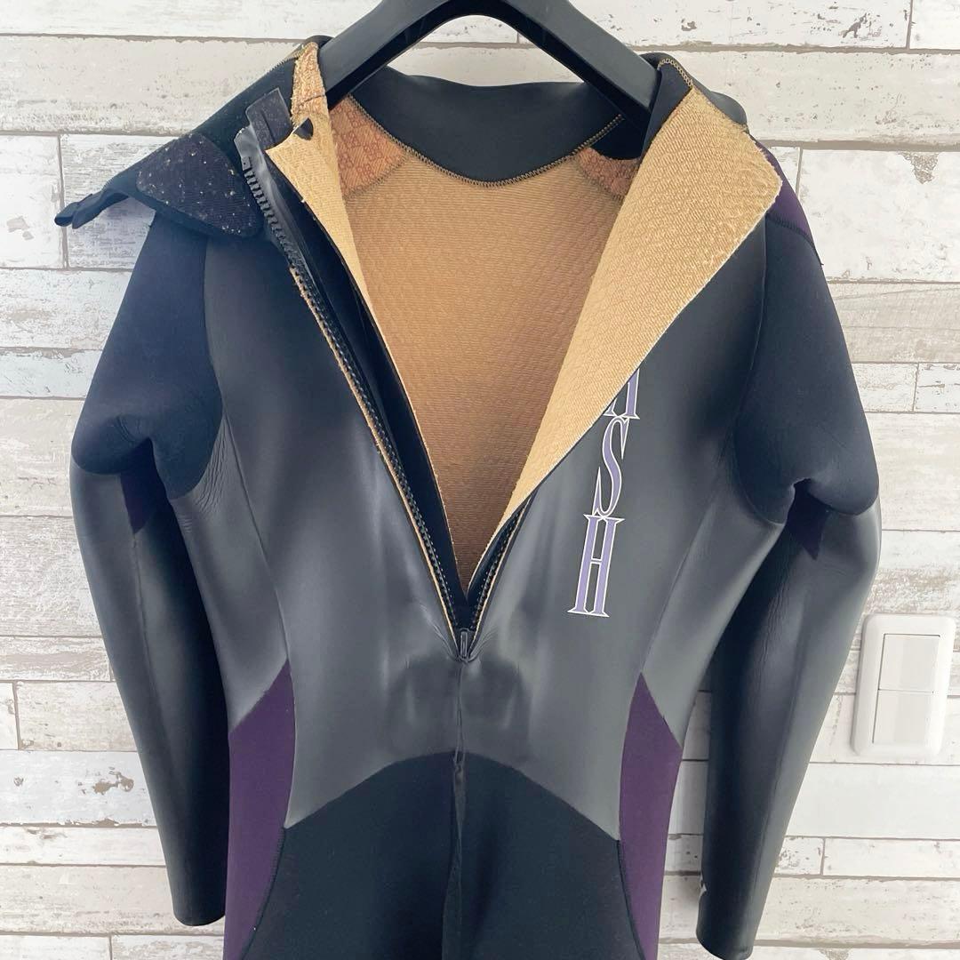 【美品 早い者勝ち】RASH メンズ ML相当170 セミドライ フル 5/3