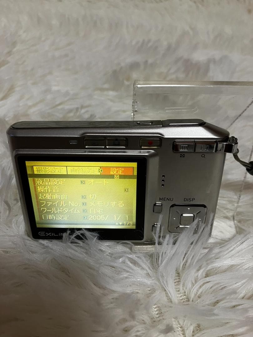 【動作確認済】CASIO EXILIM EX-S600 シルバー デジタルカメラ