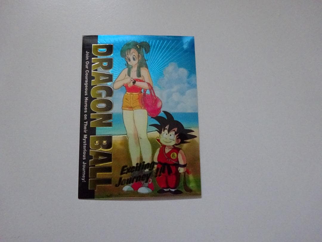 【トレーディングカード】ドラゴンボール カードダス 孫悟空 ブルマ