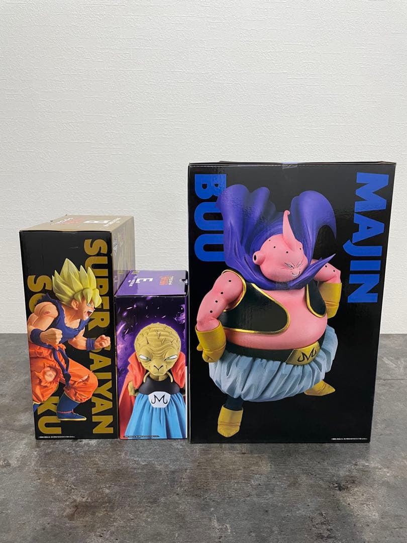 一番くじ ドラゴンボール B賞1個、E賞1個、ラストワン賞1個