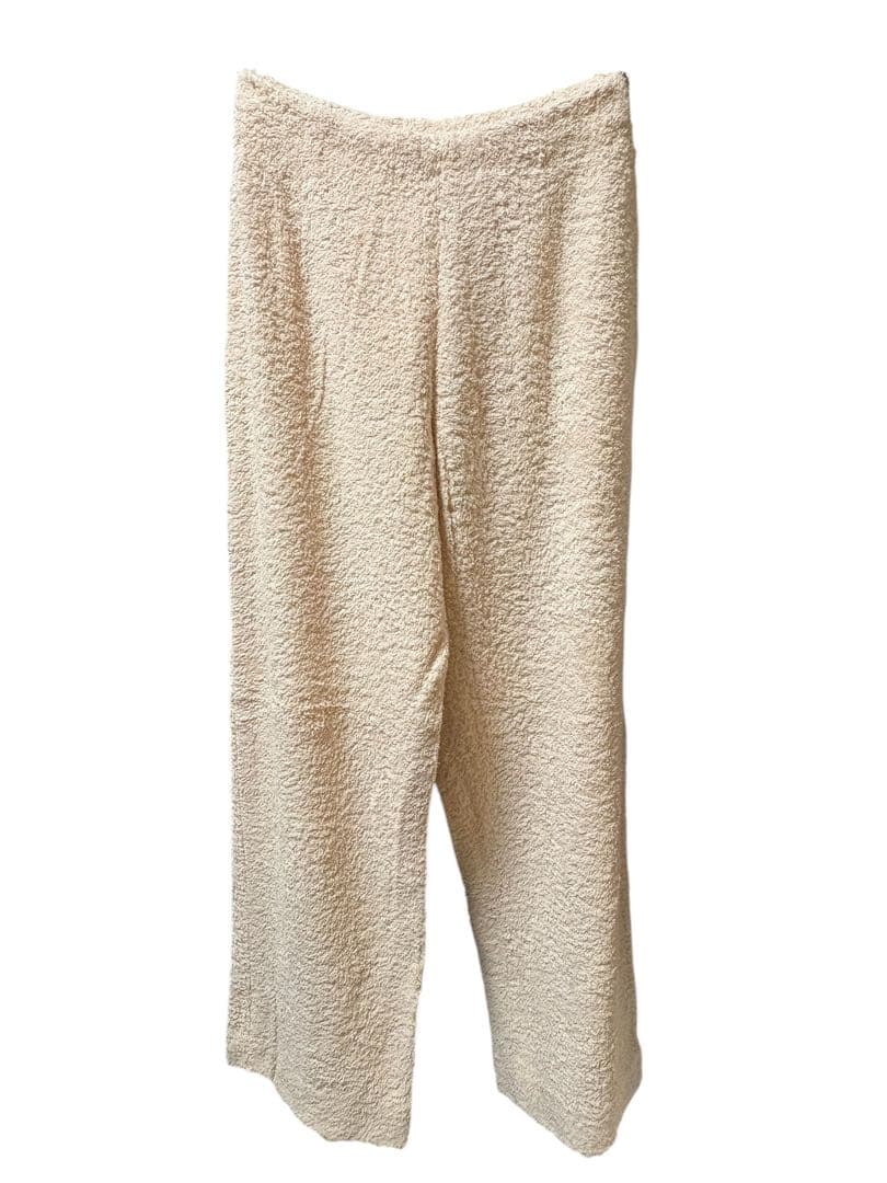 CHANEL 98P ヴィンテージ ピンク シルクパイル地 ノーカラージャケット