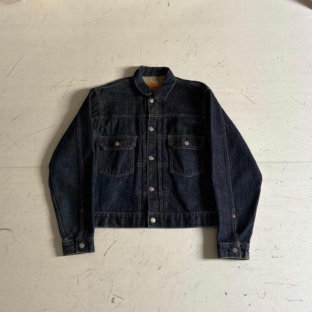 00's vintage Levi's デニムジャケット　短丈　アーカイブ