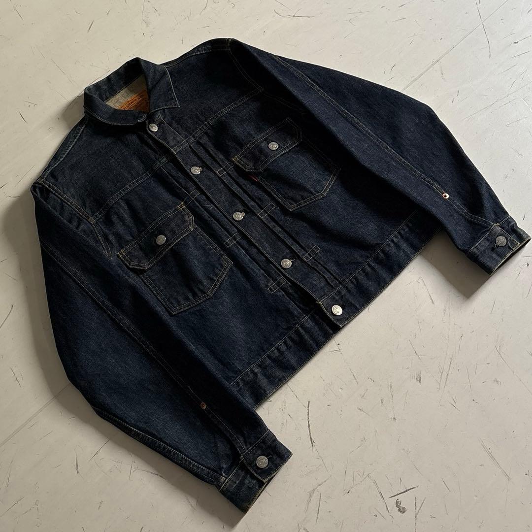 00's vintage Levi's デニムジャケット　短丈　アーカイブ