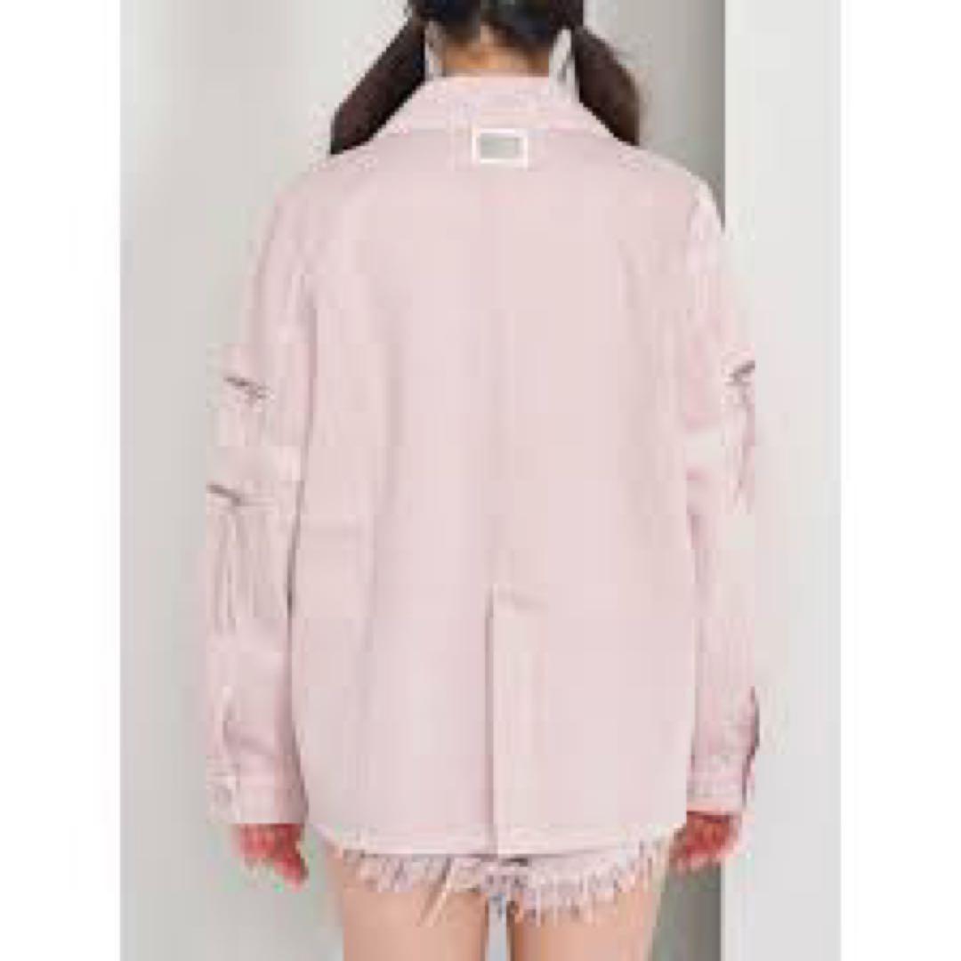 Darichカラーデニムジャケット　カラーデニムショートパンツ