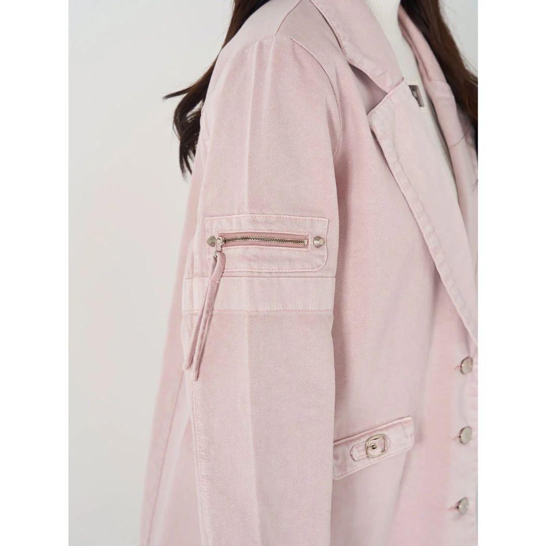 Darichカラーデニムジャケット　カラーデニムショートパンツ