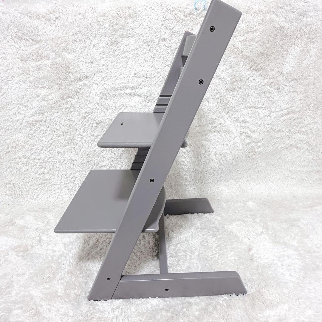 希少色 STOKKE ストッケ トリップトラップ グレー 木製 ベビーチェア