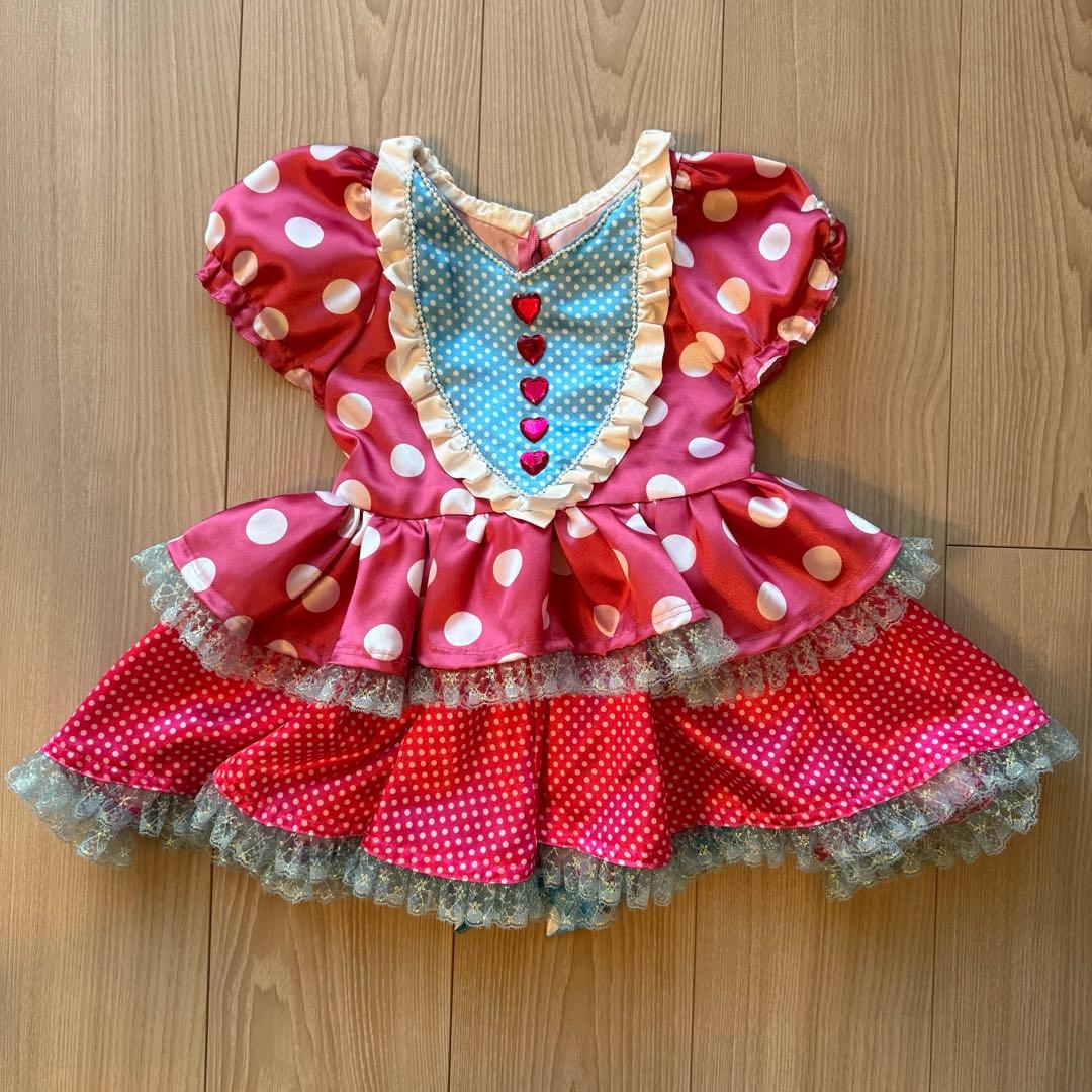 即納【ハンドメイド】ミニー パルパルーザ 90サイズ衣装