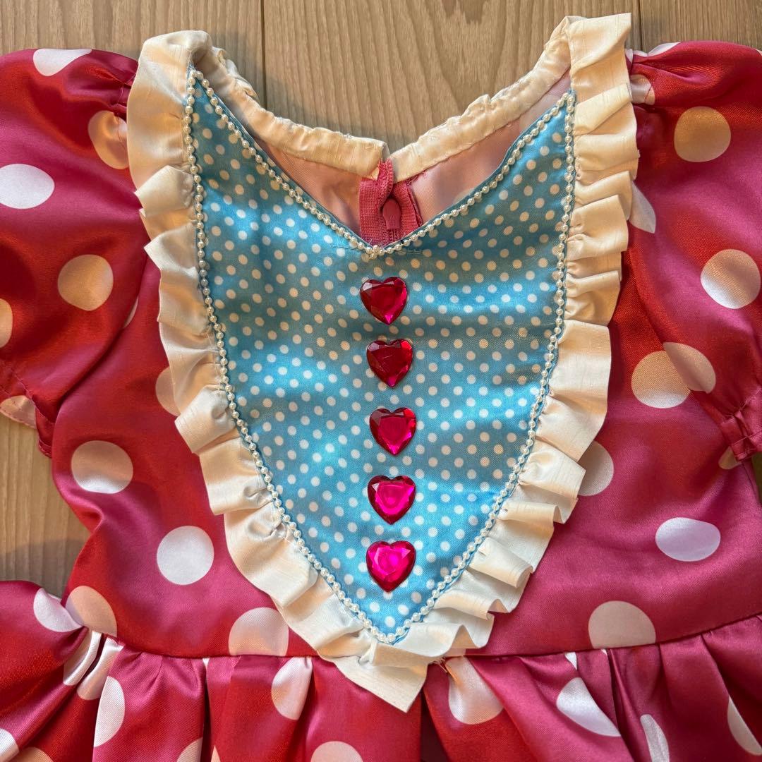 即納【ハンドメイド】ミニー パルパルーザ 90サイズ衣装