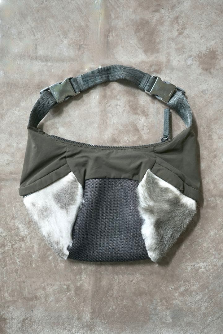 バッグ 1999FW prada sports goat fur bag