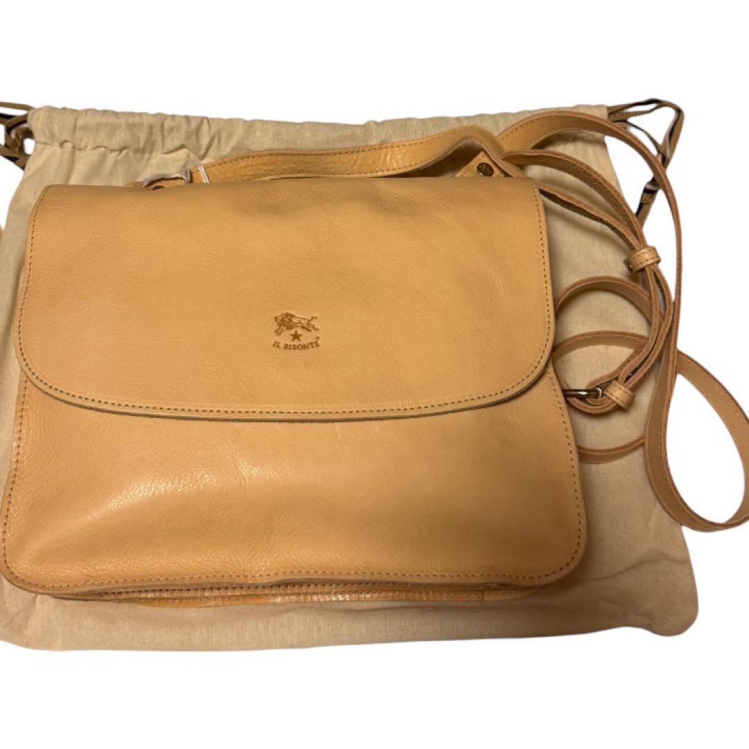 新品未使用 イルビゾンテ ショルダーバッグ ナチュラル