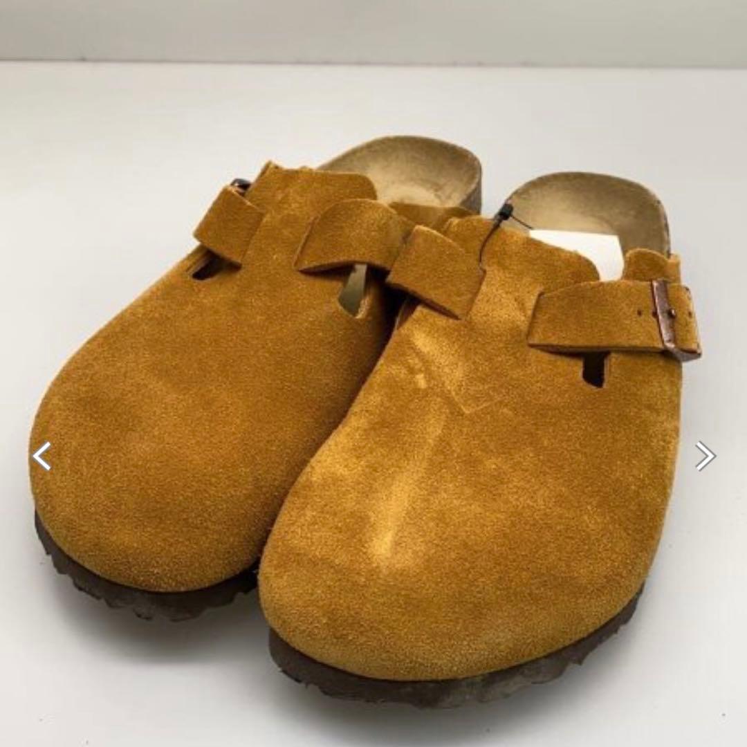 9101 BIRKENSTOCK ボストン スエード 茶 26cm