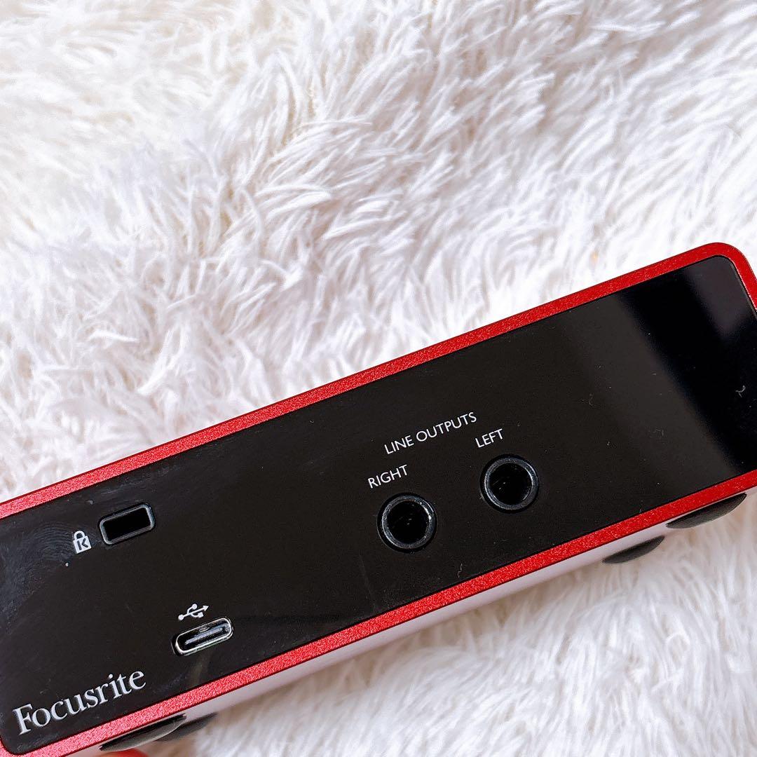 Focusrite Scarlett Solo 2020年製 レッド