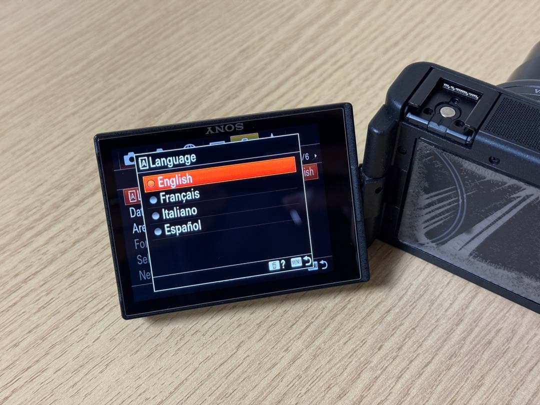 デジタルカメラ SONY ZV-1 (ENGLISH MENU)