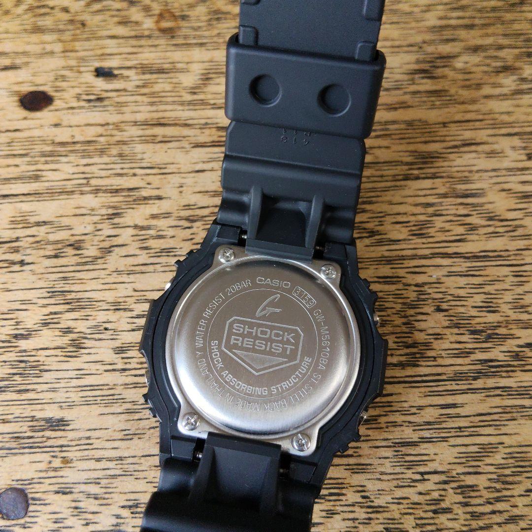 ジーショック　G-SHOCK GW-M5610BA 電波ソーラー　マルチバンド6