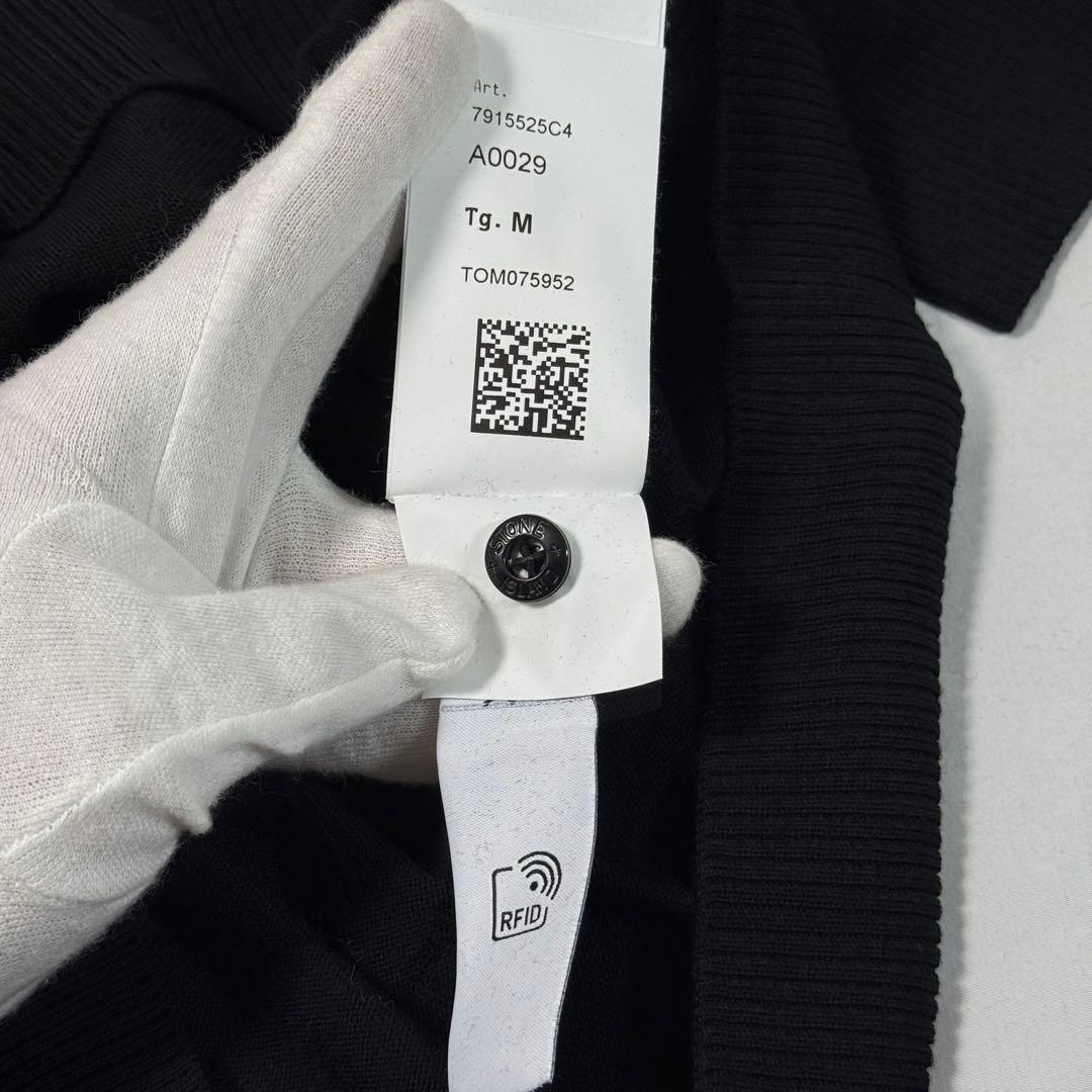 【定価7.4万】ストーンアイランド タートル ニット ブラック M 525C4