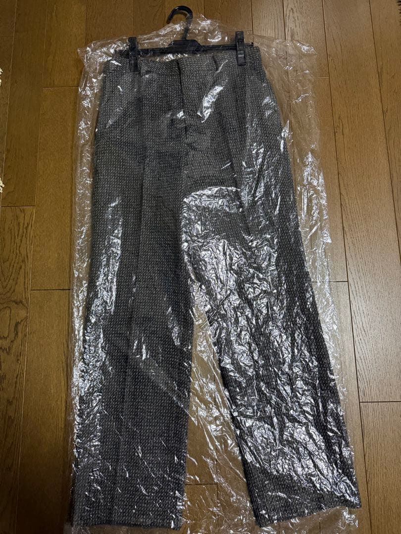 パンツ AURALEE ALPACA WOOL SILK TWEED SLACKS 3