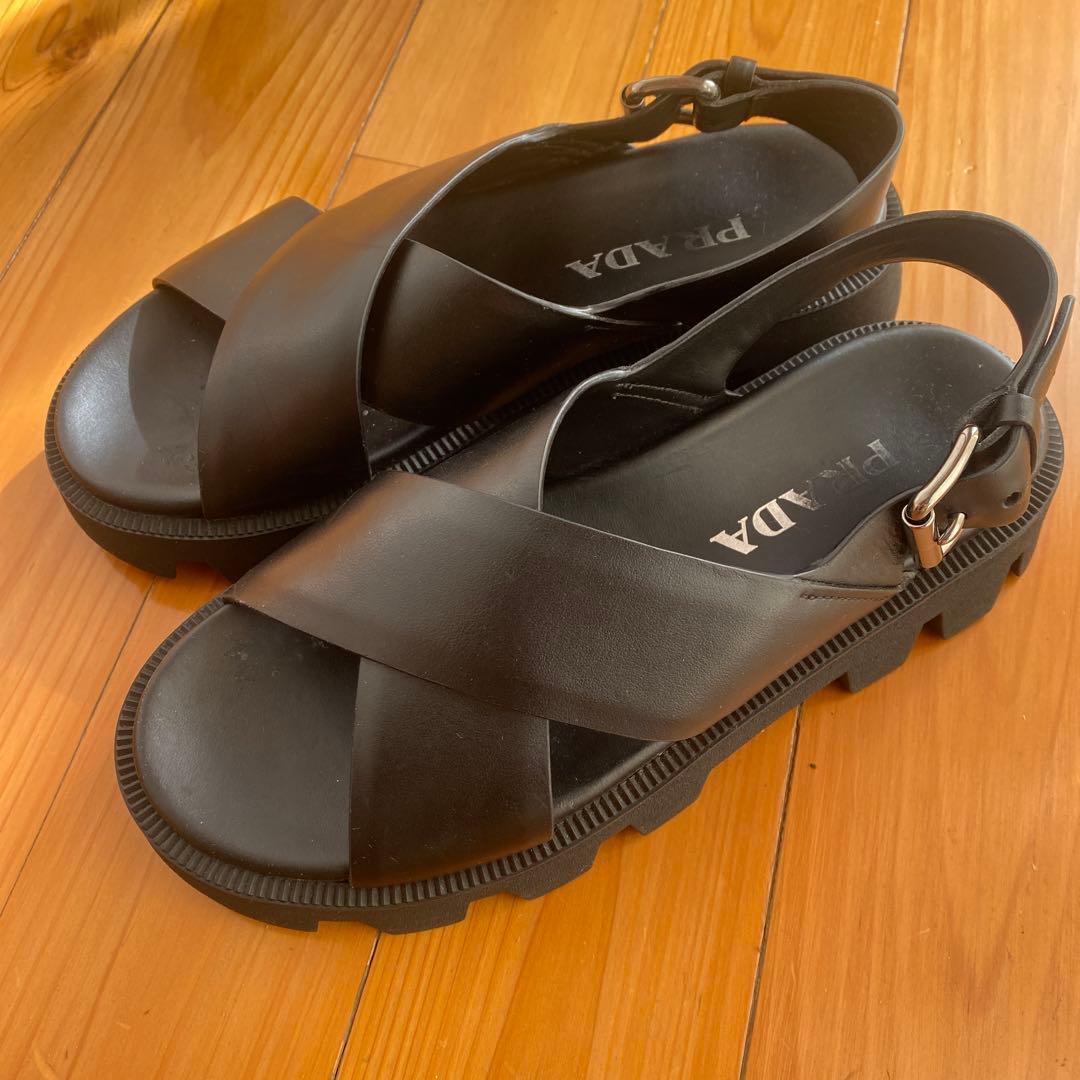 期間限定値下げPRADAサンダル