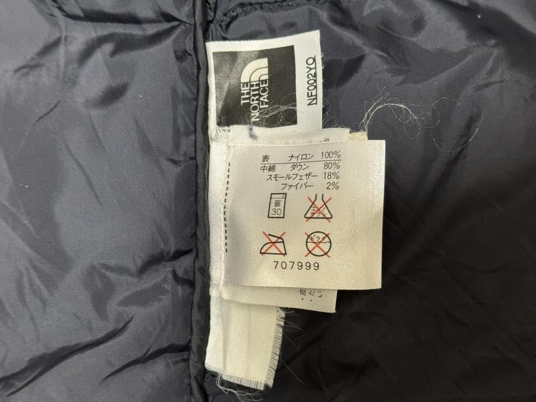 ザ・ノースフェイス ヌプシ700 ダウンベスト ブラック Lサイズ