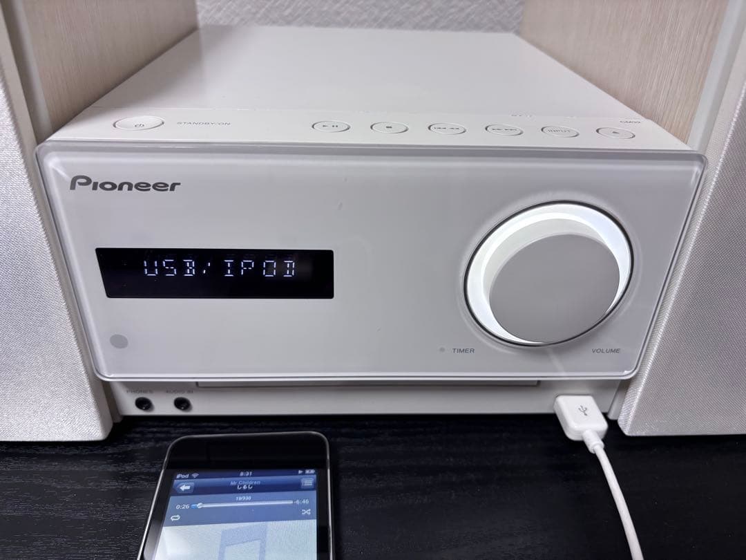 Pioneer X-CM32BT CDコンポ Bluetooth対応 リモコン付