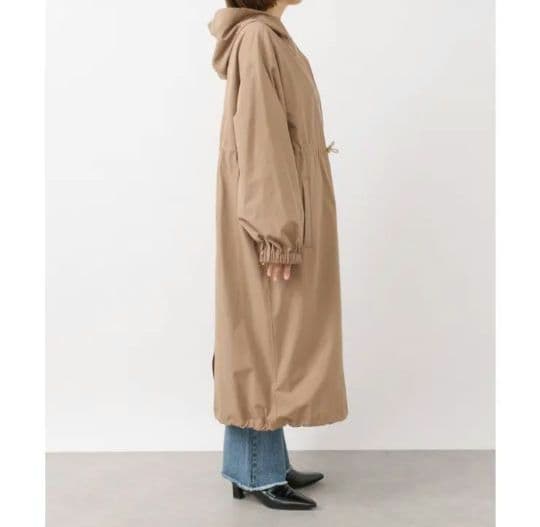 新品タグ付【RIVE DROITE】フードモッズコート　定価¥25,300