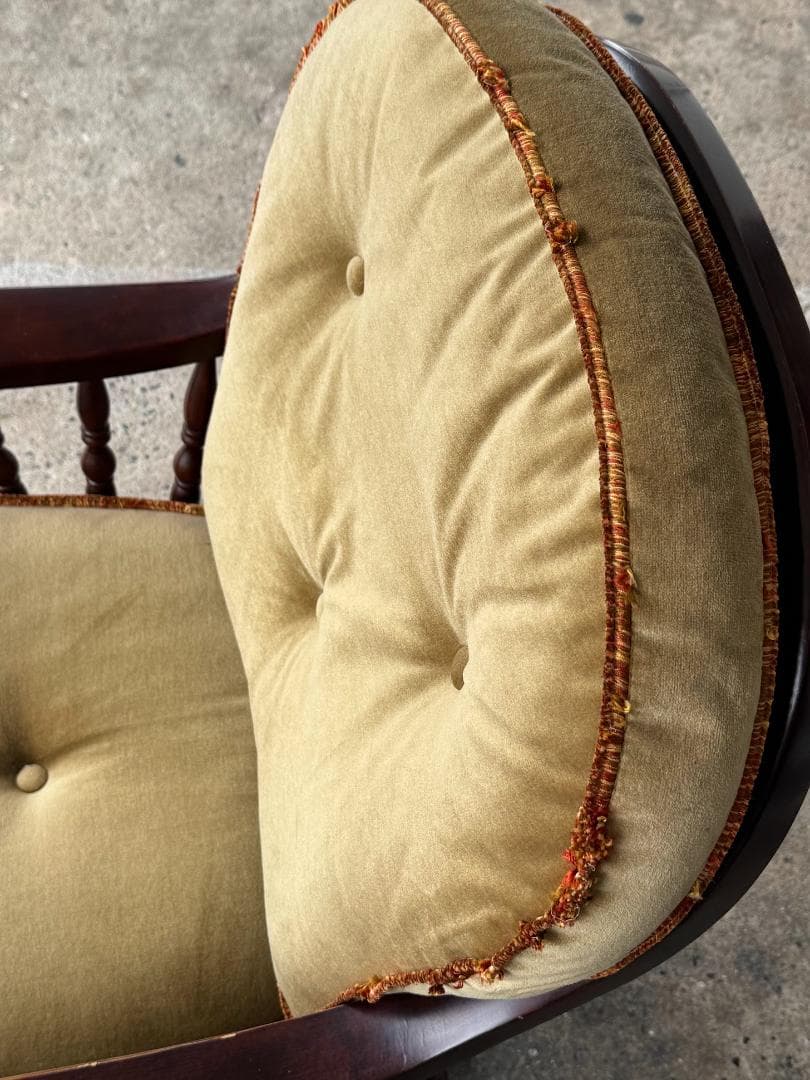 【柏木工】1人掛けソファ アームチェアB 肘付き ラウンジチェア ヴィンテージ