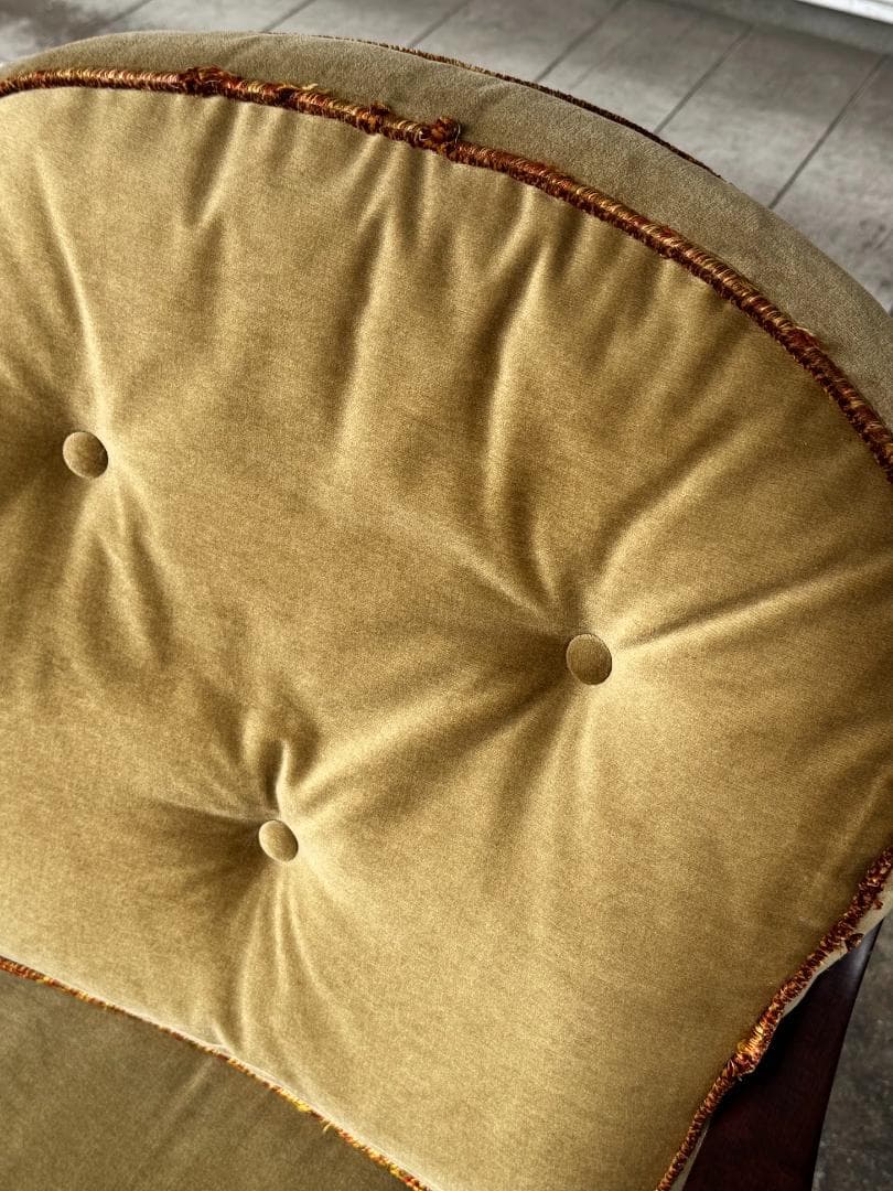 【柏木工】1人掛けソファ アームチェアB 肘付き ラウンジチェア ヴィンテージ