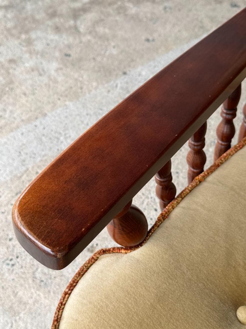 【柏木工】1人掛けソファ アームチェアB 肘付き ラウンジチェア ヴィンテージ