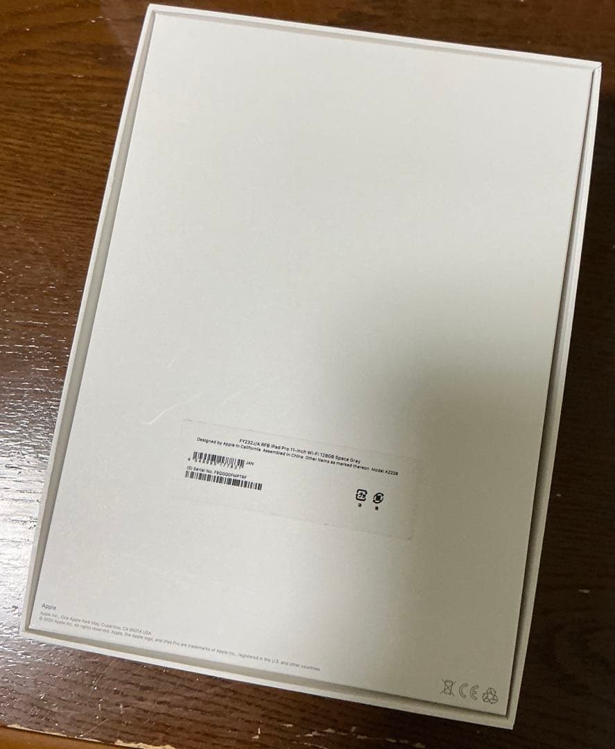 【⚠️ジャンク品】iPad Pro 11inch 第2世代