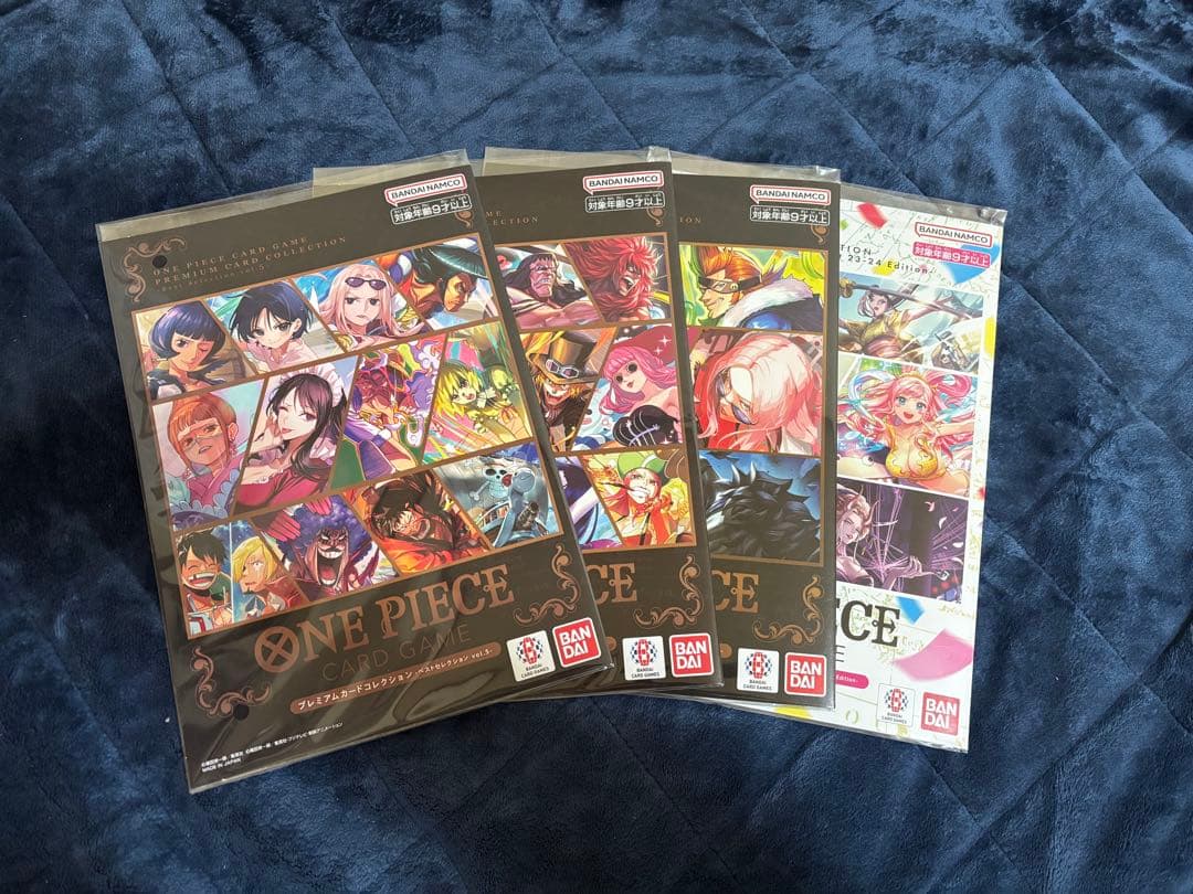 ワンピースカード プレミアムカードコレクション ベストセレクション 4個セット
