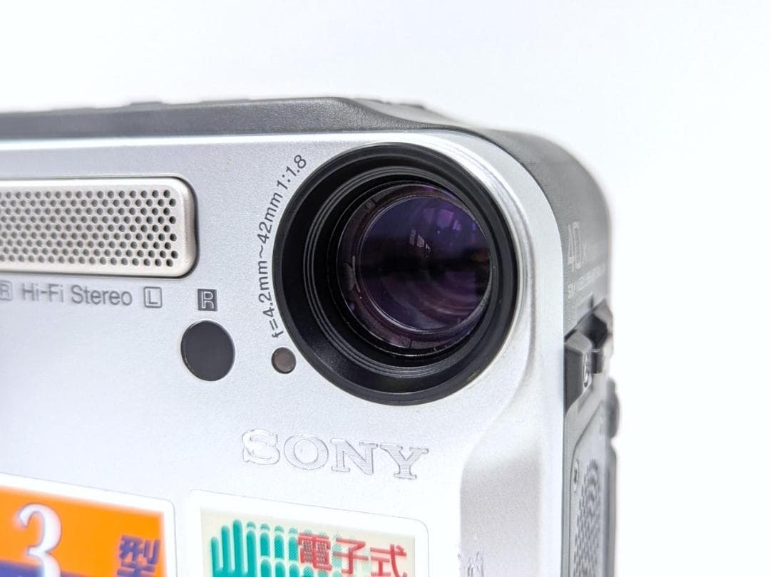 8mmテープのダビングに！ SONY ビデオカメラ CCD-SC65