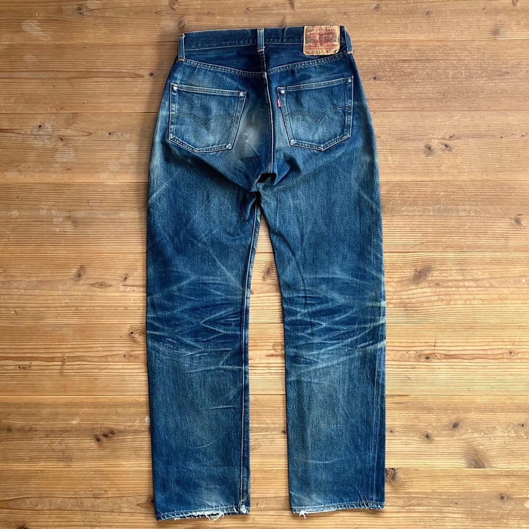色落ち激渋 90s Levi's501XX 1955 赤耳 555 ハチノス極上