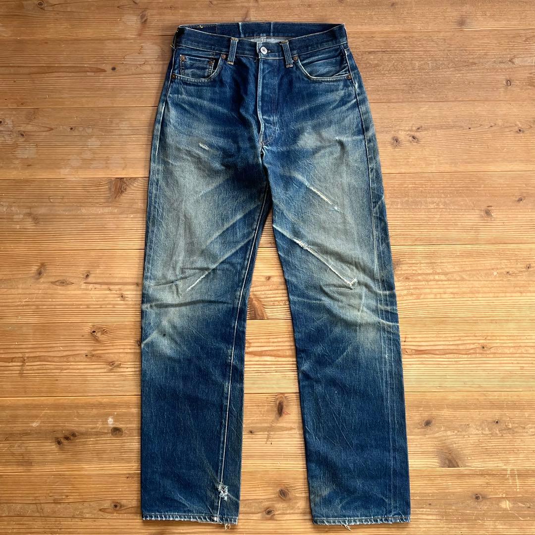 色落ち激渋 90s Levi's501XX 1955 赤耳 555 ハチノス極上