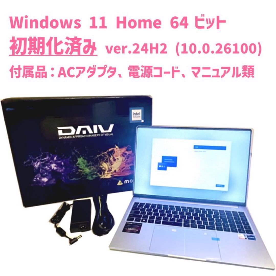 【美品】DAIV 6P 16型 i7-12700H メモリ32GB SSD1TB