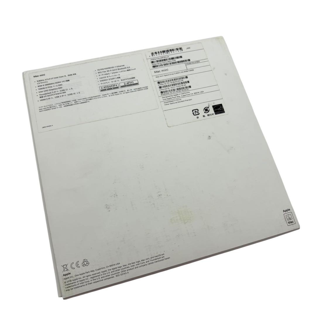Mac mini スペースグレイ A1993 8GB 128GB 本体