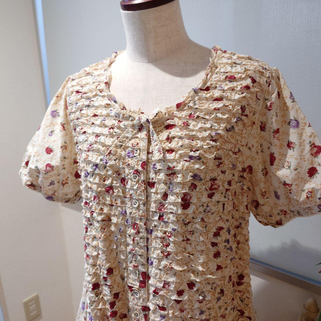 ピンクハウスピコフリルティアードワンピース