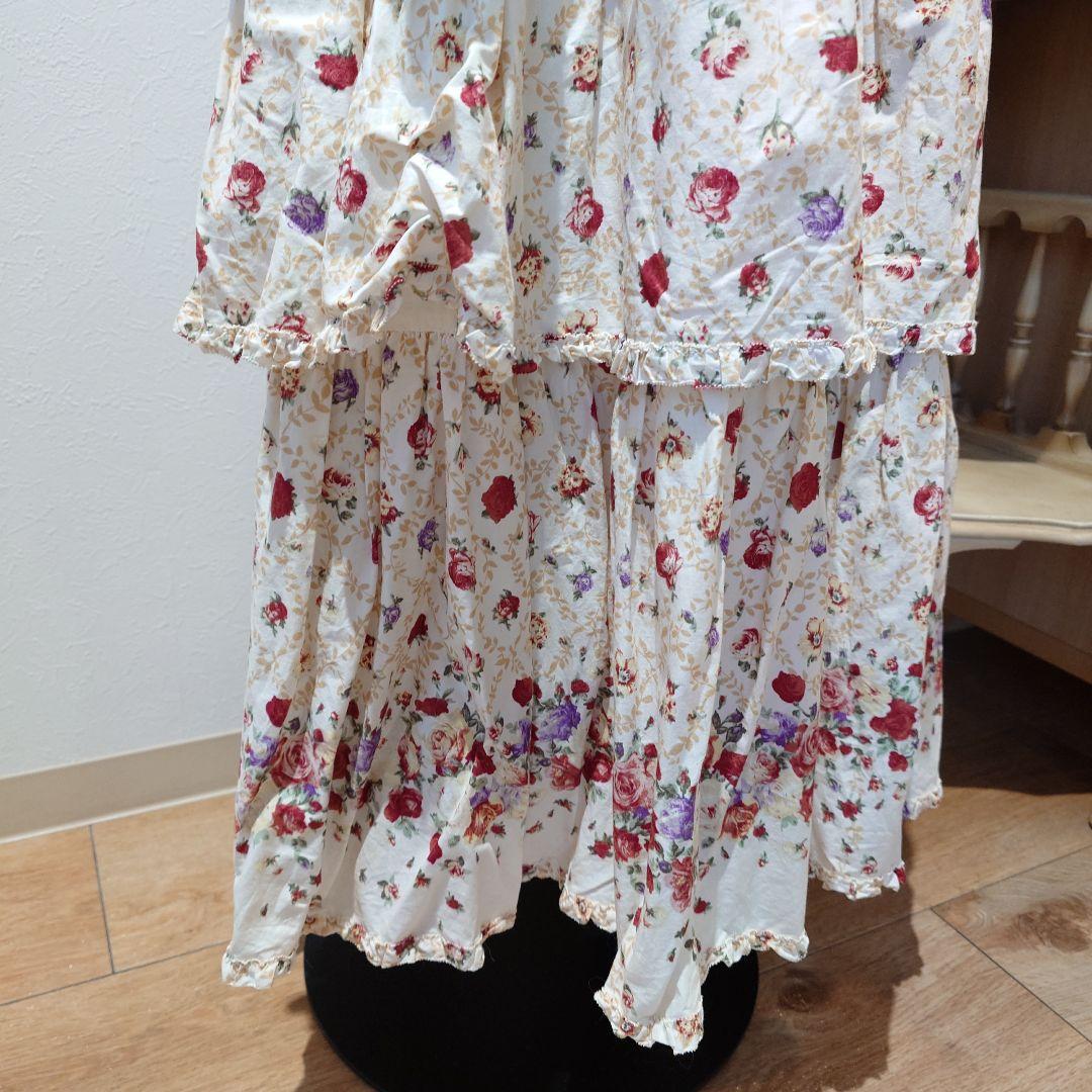 ピンクハウスピコフリルティアードワンピース