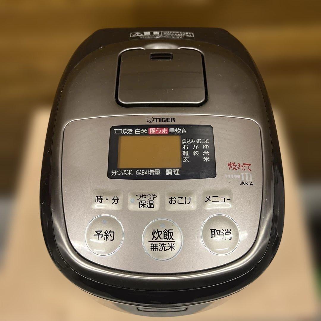 TIGER タイガー IH炊飯ジャー 1.0L (5.5合炊き)JKK-A100