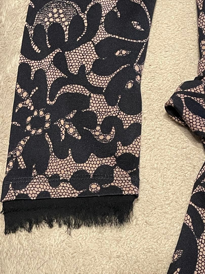 DVF シルクラップドレス