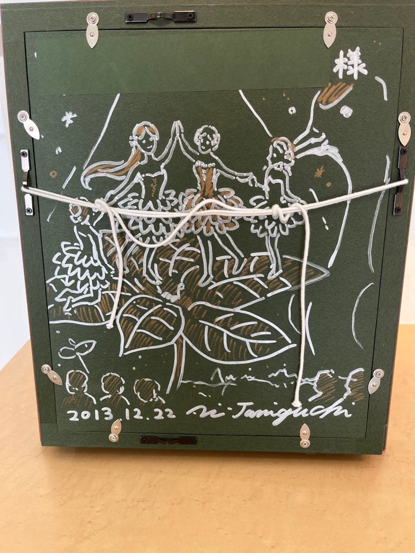 絵画　谷口愛　画伯　F3号　一点物