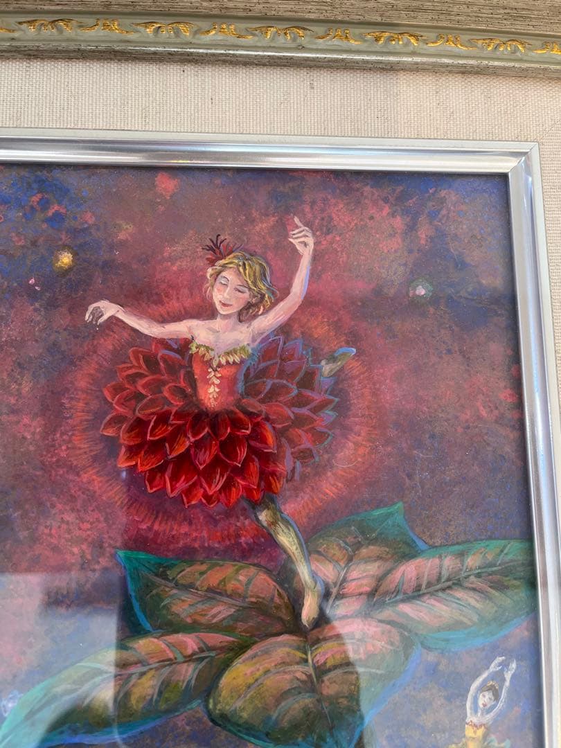 絵画　谷口愛　画伯　F3号　一点物