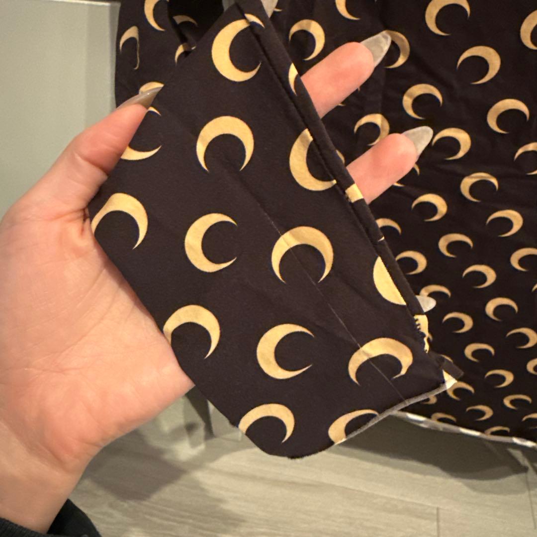 marine serre second skin tops ブラック Sサイズ