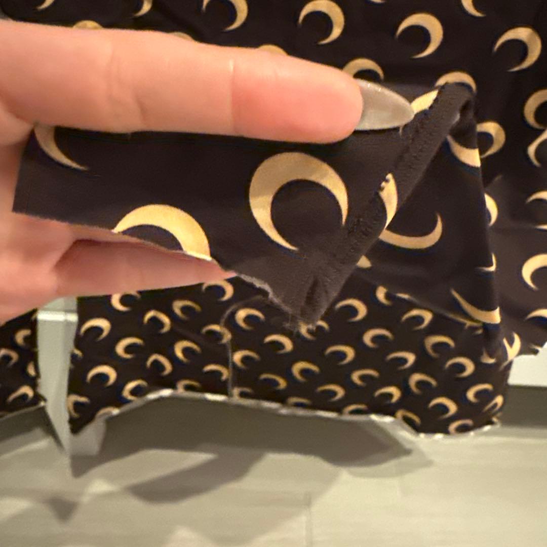 marine serre second skin tops ブラック Sサイズ