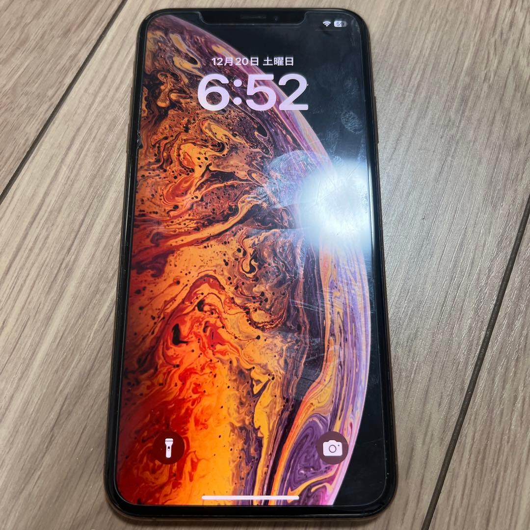 稼動品⭐︎SIMロックなしApple iPhone Xs ゴールド 本体