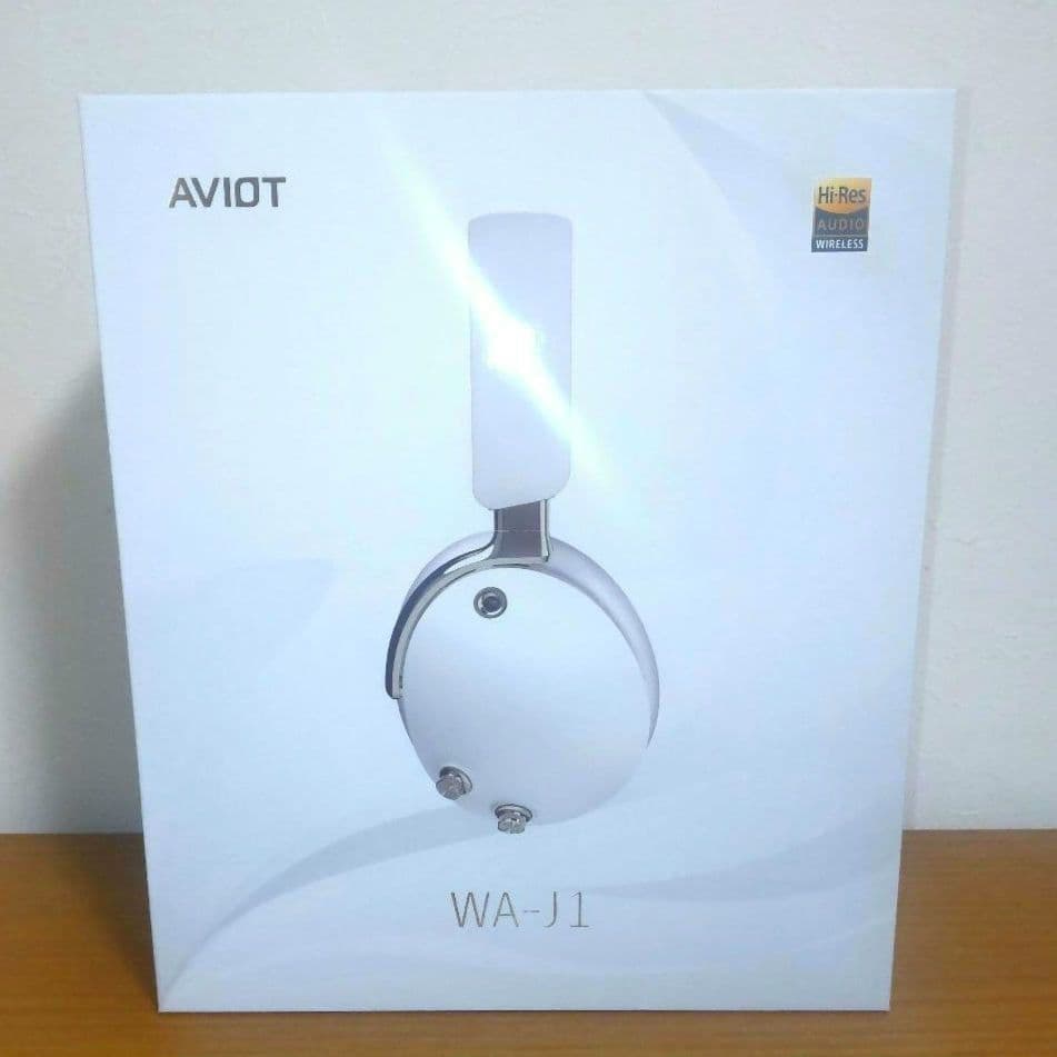 【新品同様】AVIOT WA-J1 ワイヤレスヘッドホン ホワイト