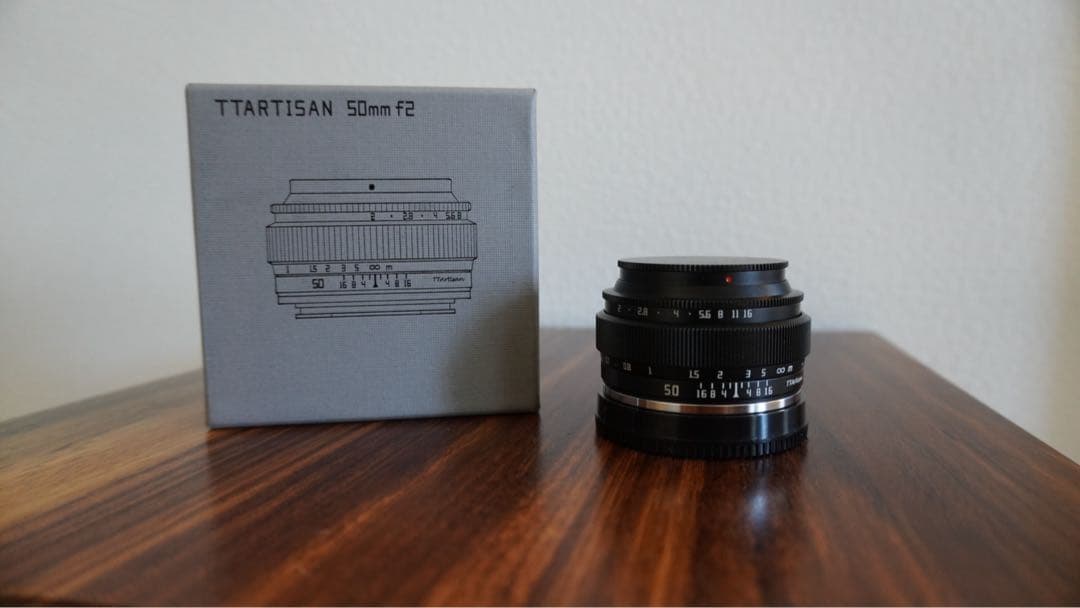 未使用に近い★TTArtisan 50mm F2.0 SONY Eフルサイズ用