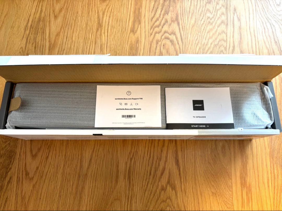 【未使用品】BOSE TVスピーカー BLK100VJP シングル ボーズ